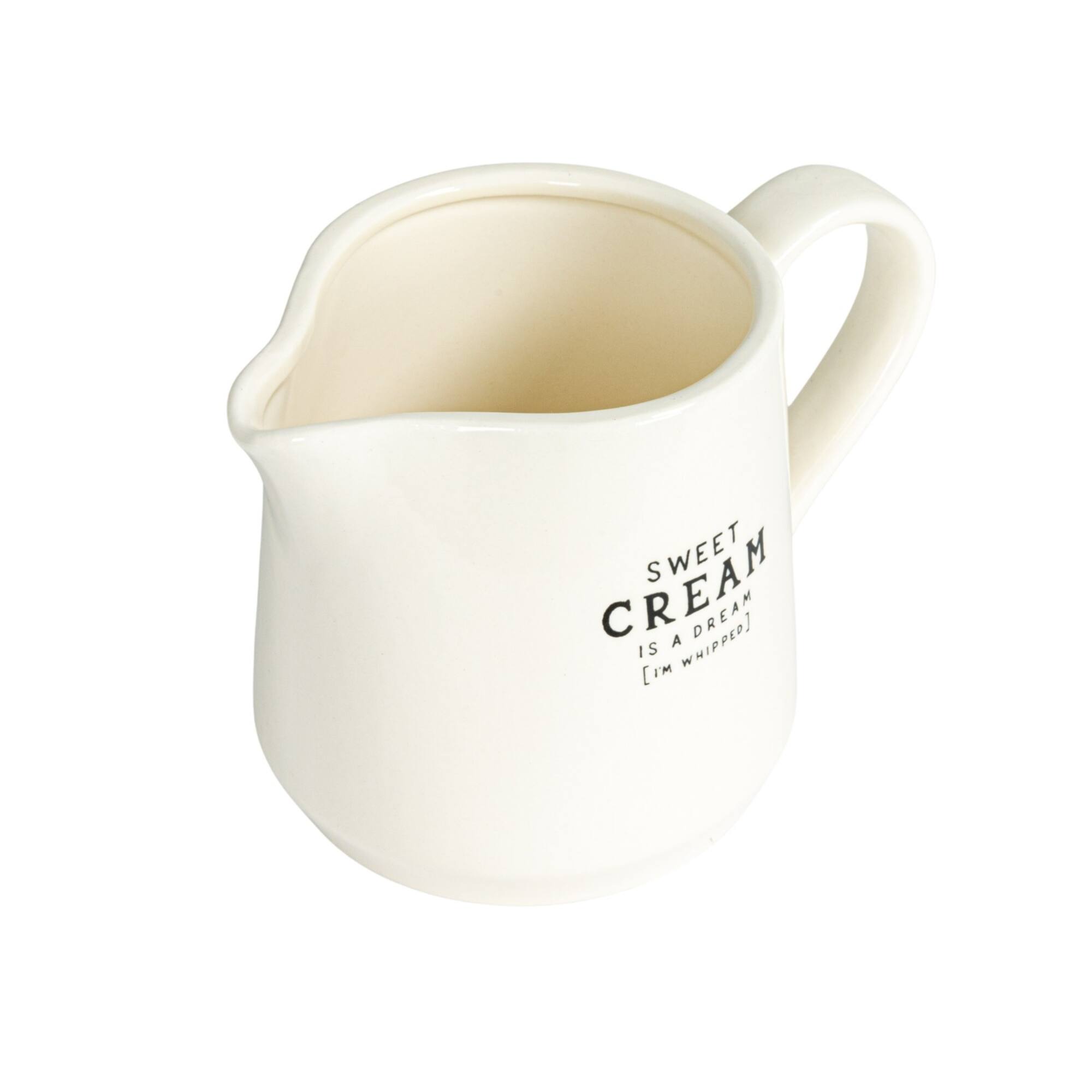 Hello Honey® White Charming Stoneware Creamer & Sugar Pot Set with Spoon